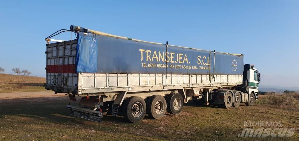 Lecitrailer D1317 Curtainsiderauflieger