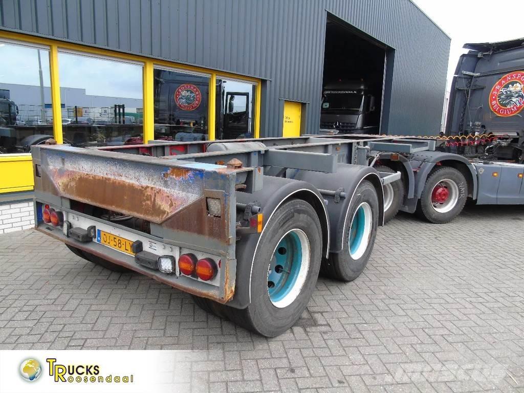  TR'AX 2 AXLE + 20FT Containerauflieger