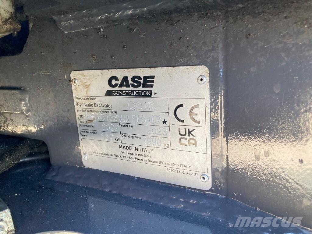 CASE CX 19 D Minibagger < 7t