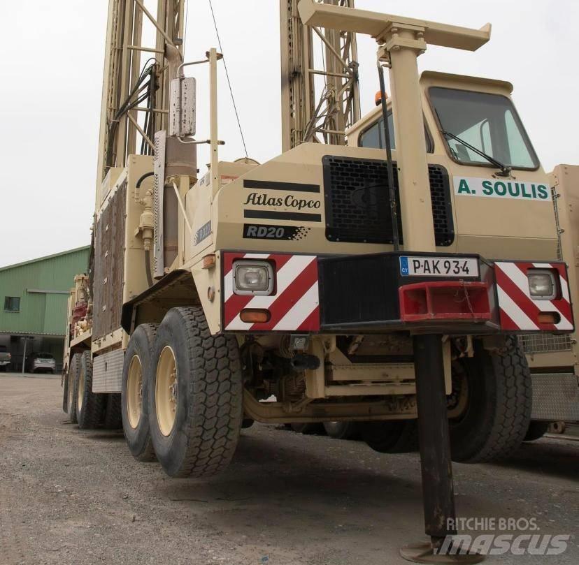 Atlas Copco RD 20 II Fahrzeug mit mobiler Bohranlage