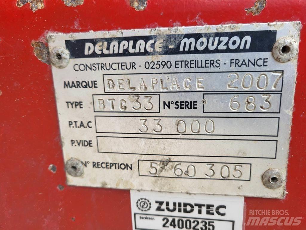Delaplace 33 ton Kippanhänger
