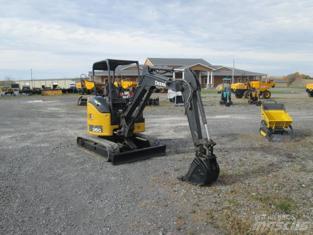 John Deere 26G Minibagger < 7t