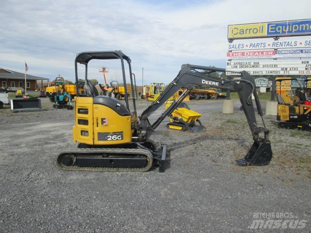 John Deere 26G Minibagger < 7t