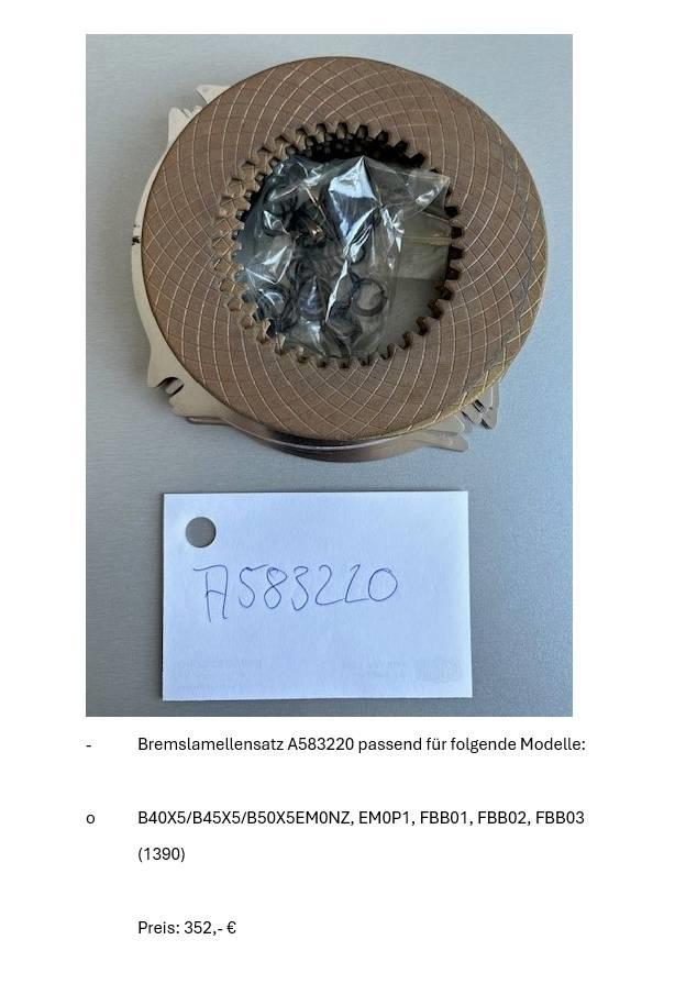 Doosan Ersatzteile Motoren