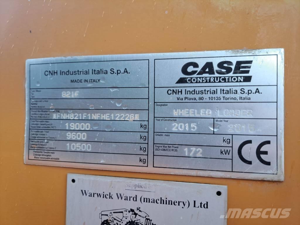 CASE 821 F Radlader