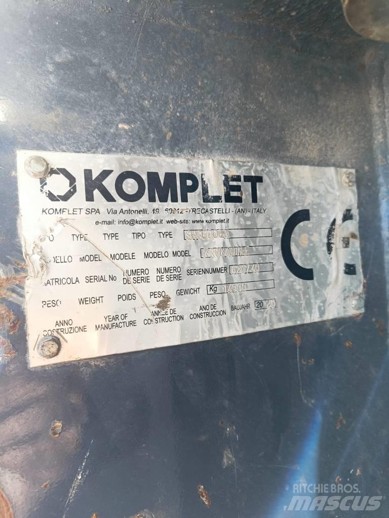 Komplet Krokodile Schredder