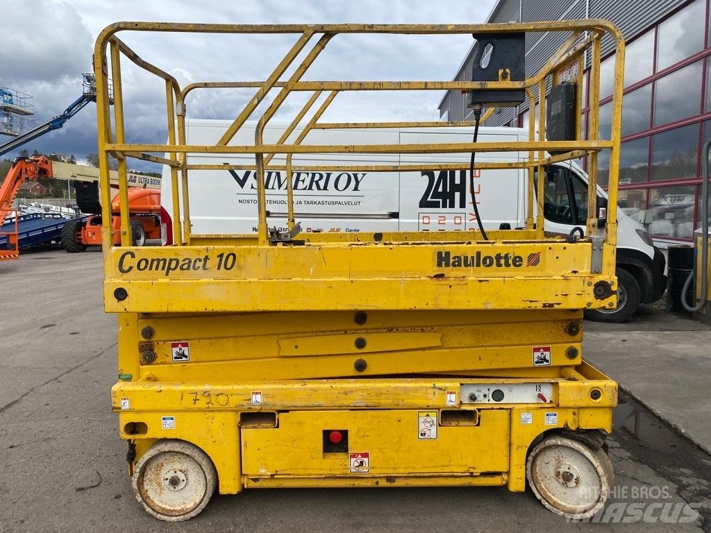 Haulotte Compact 10 Scheren-Arbeitsbühnen