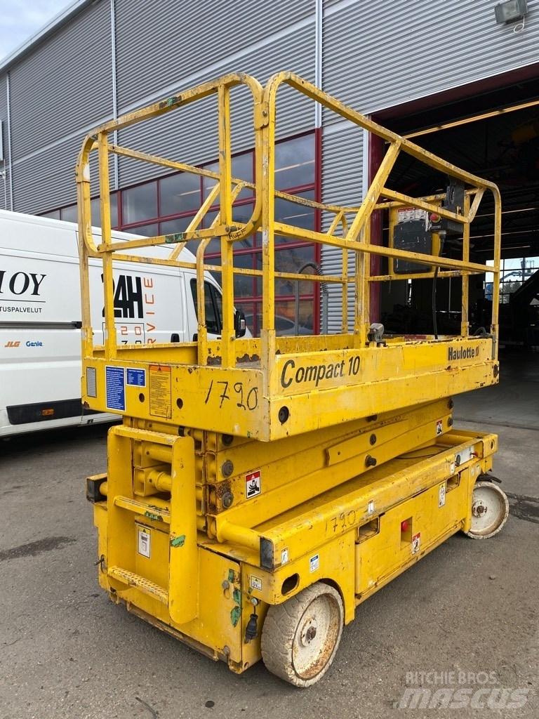 Haulotte Compact 10 Scheren-Arbeitsbühnen