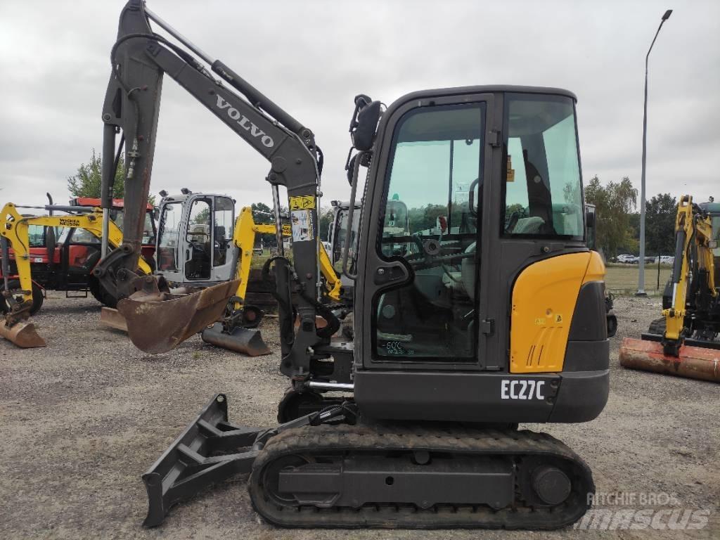 Volvo EC 27 C Minibagger < 7t
