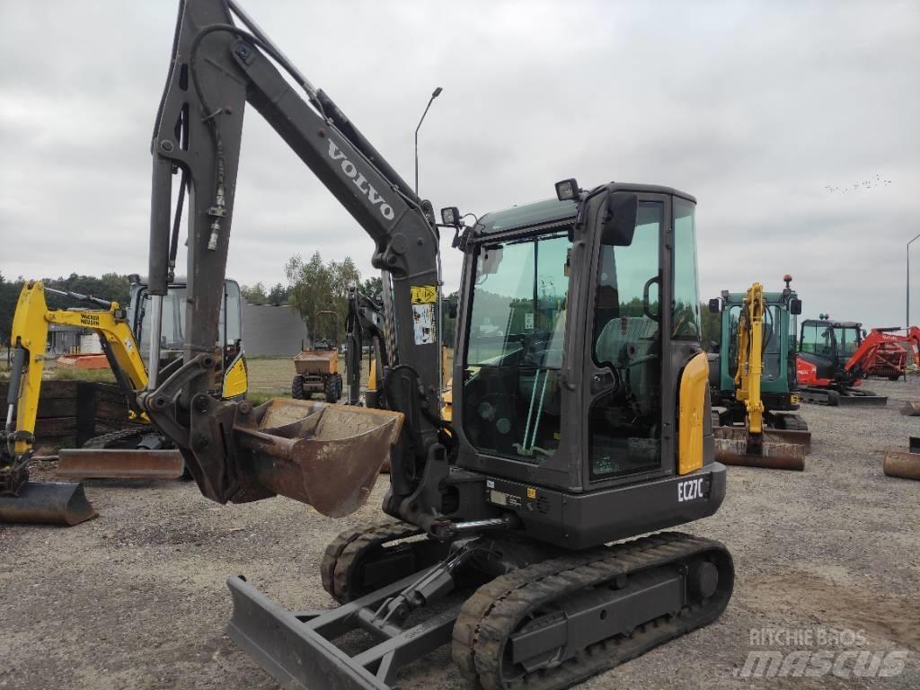 Volvo EC 27 C Minibagger < 7t