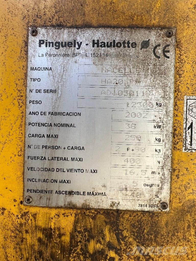 Haulotte HA 20 PX Gelenkteleskoparbeitsbühnen