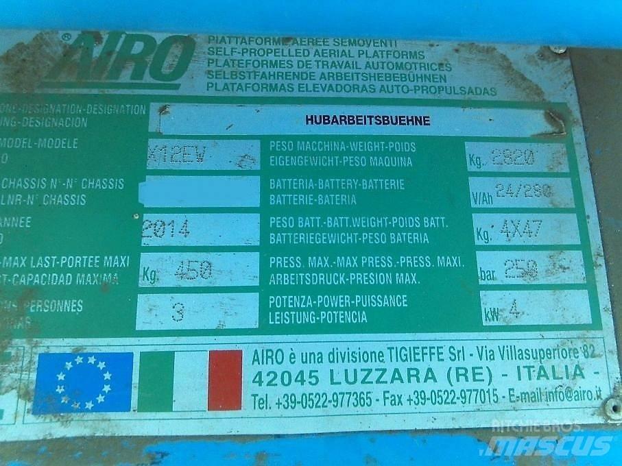 Airo X 12 EW Scheren-Arbeitsbühnen