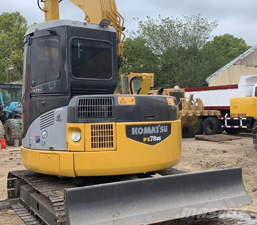 Komatsu pc78us Midibagger  7t - 12t
