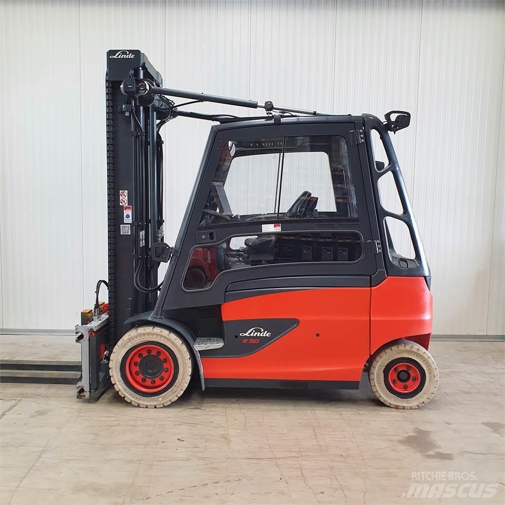 Linde E50HL Elektrische heftrucks