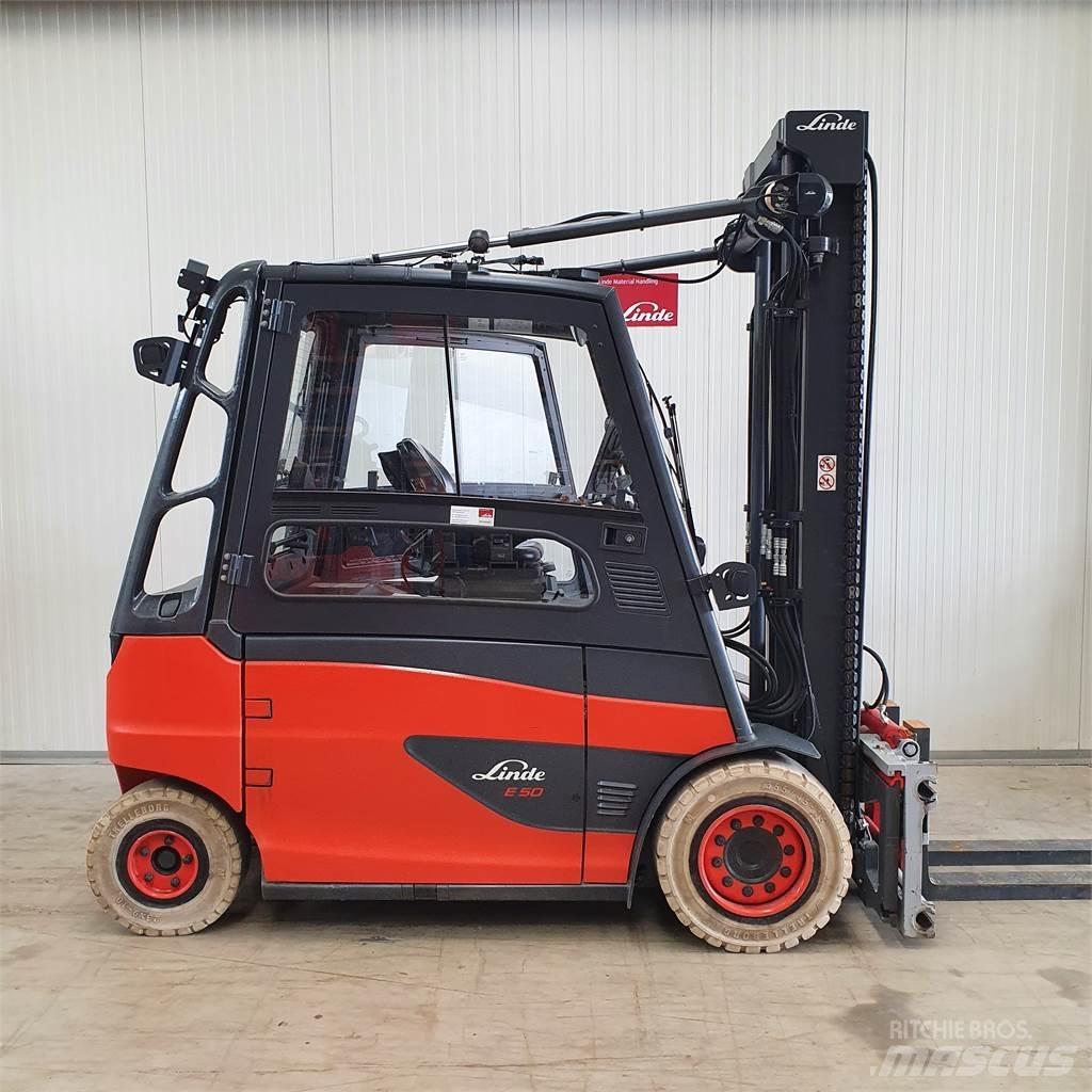Linde E50HL Elektrische heftrucks