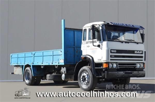 DAF 1900 Turbo Pritschenwagen/Pritschenwagen mit Seitenklappe
