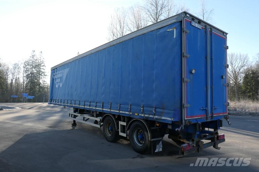 Montracon C2a Curtainsiderauflieger