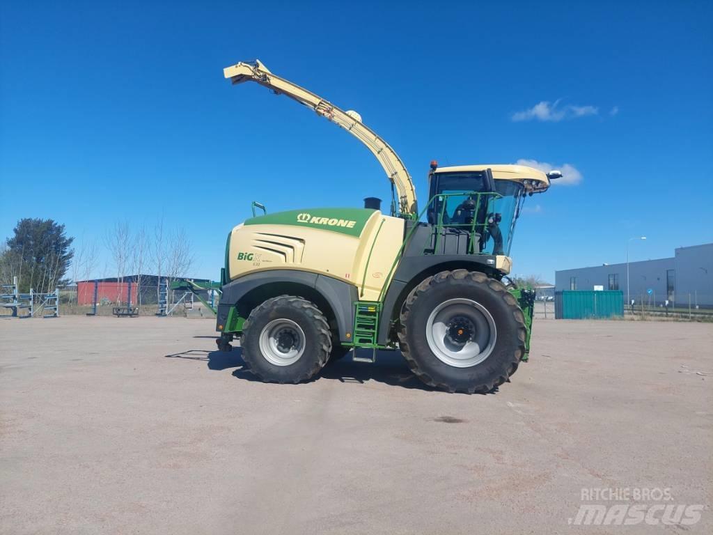 Krone Big X 630 Selbstfahrende Häcksler