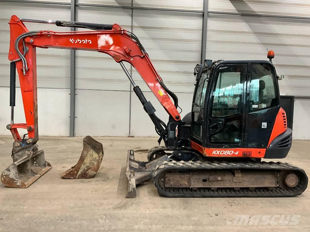 Kubota KX 080-4 Midibagger  7t - 12t