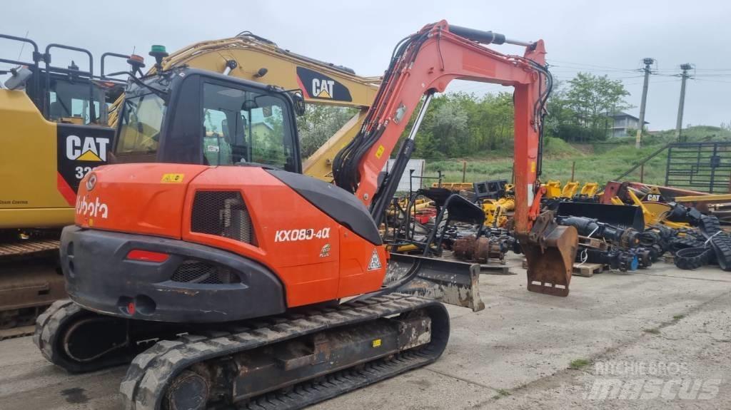Kubota Kx 080-4 Midibagger  7t - 12t