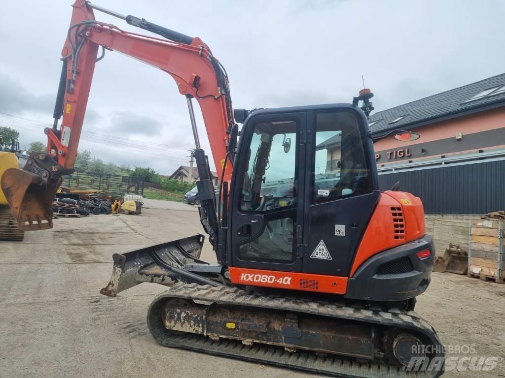 Kubota Kx 080-4 Midibagger  7t - 12t