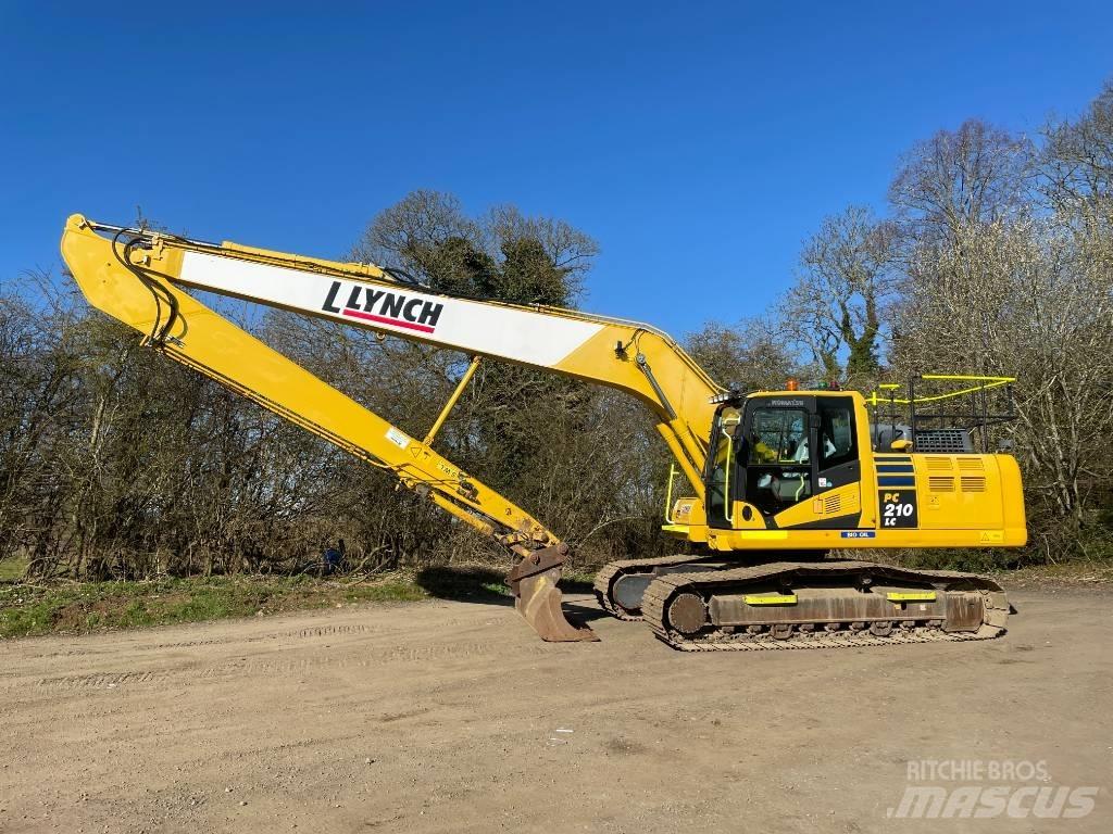 Komatsu PC 210 Long Reach Bagger
