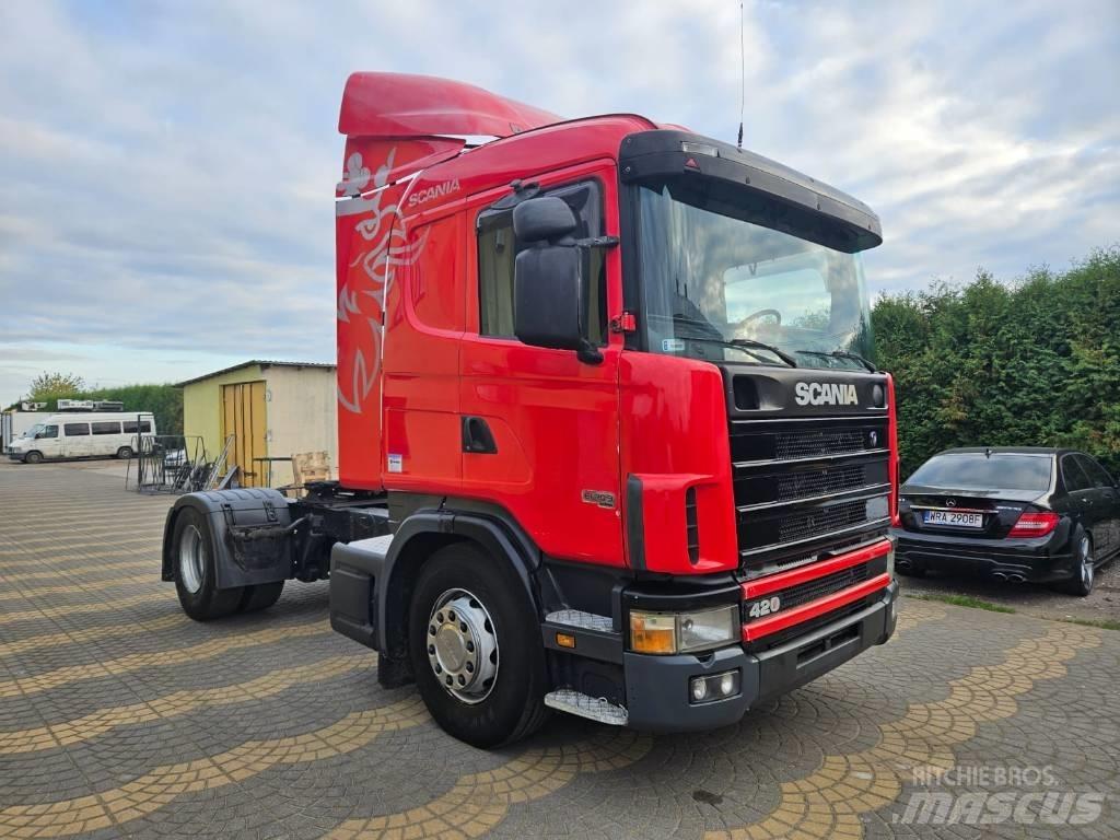 Scania 124 L 420 Sattelzugmaschinen