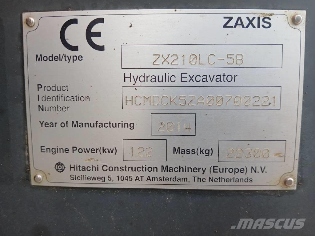 Hitachi ZX 210 LC-5B Raupenbagger