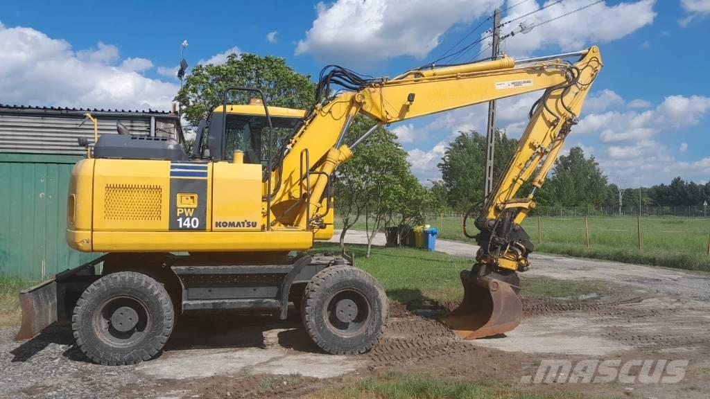 Komatsu PW 140-7 Mobilbagger