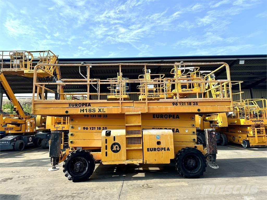 Haulotte H18SXL Scheren-Arbeitsbühnen