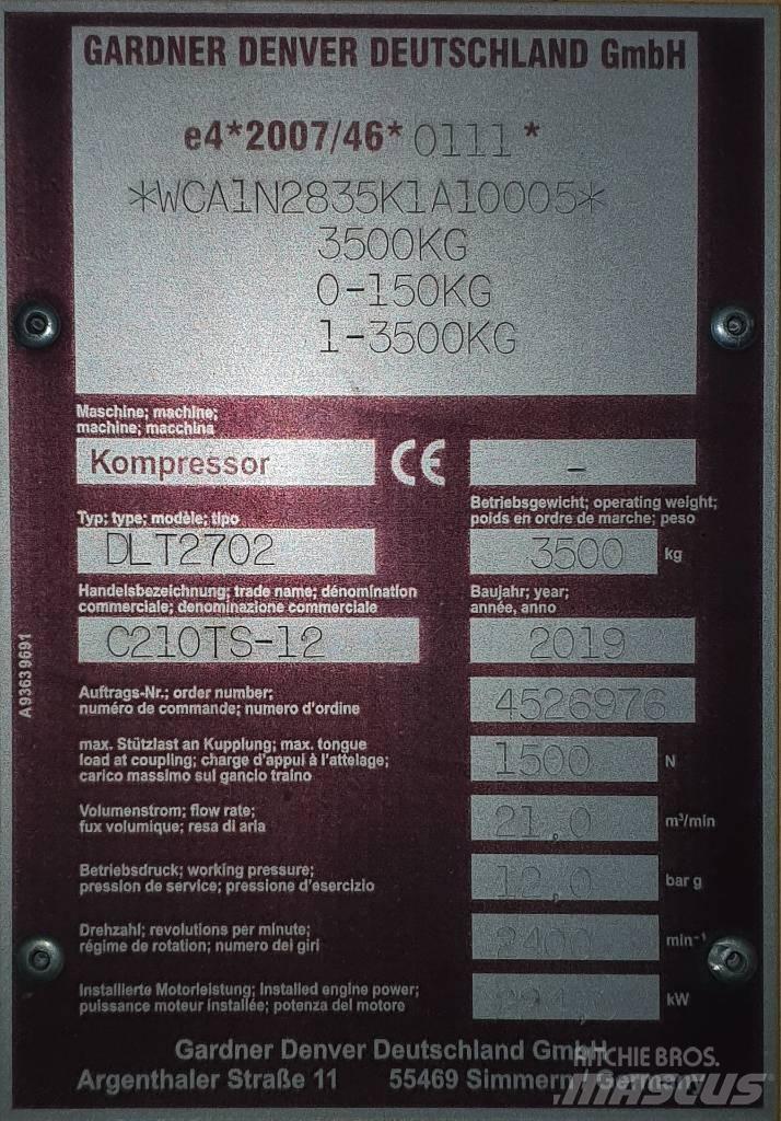 Compair C210 TS-12 Kompressoren