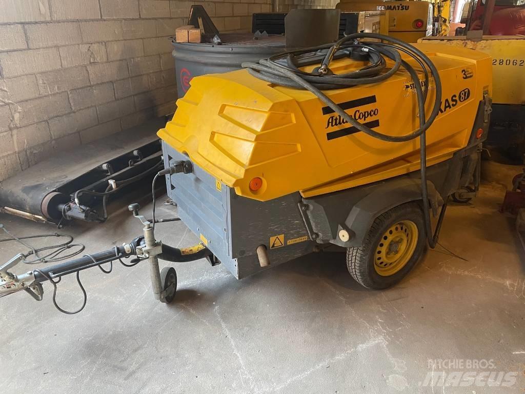 Atlas Copco XAS87 Kompressoren