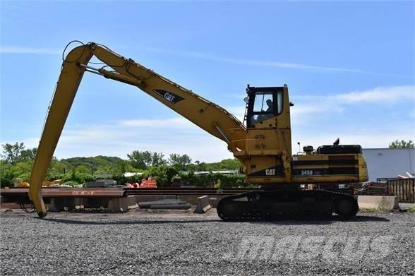 CAT 345B MH Materialumschlag