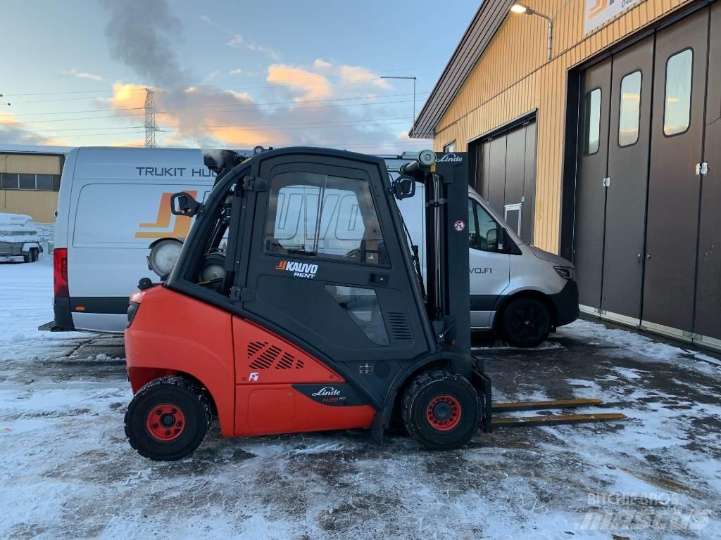 Linde H25T-02 LPG heftrucks