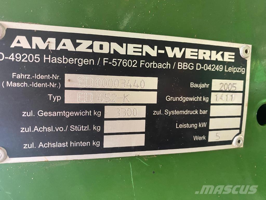 Amazone ED 452 K Drillmaschinen