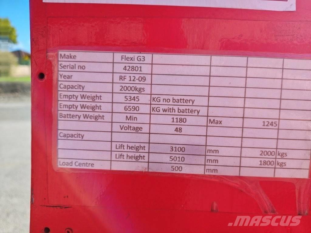 Flexi G3 Elektrische heftrucks