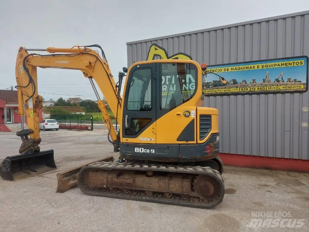 Hyundai R 80 CR Midibagger  7t - 12t
