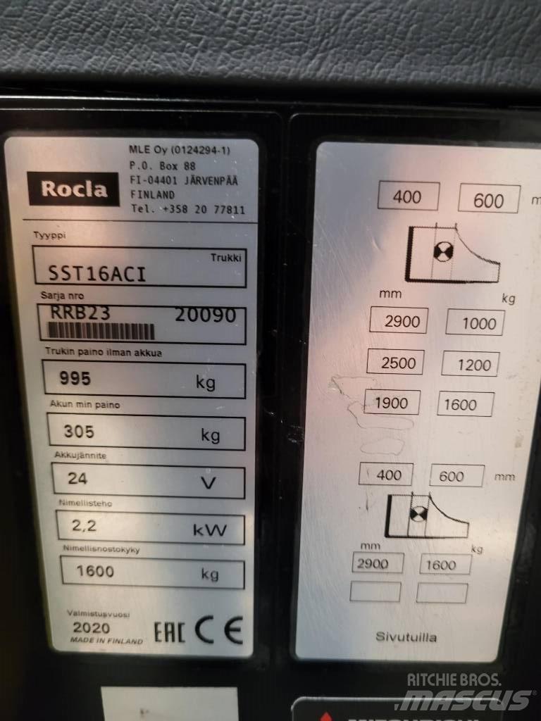 Rocla SST16 ACI Zelfrijdende stapelaars