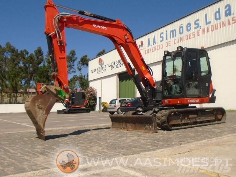 Kubota KX 080-4 Midibagger  7t - 12t