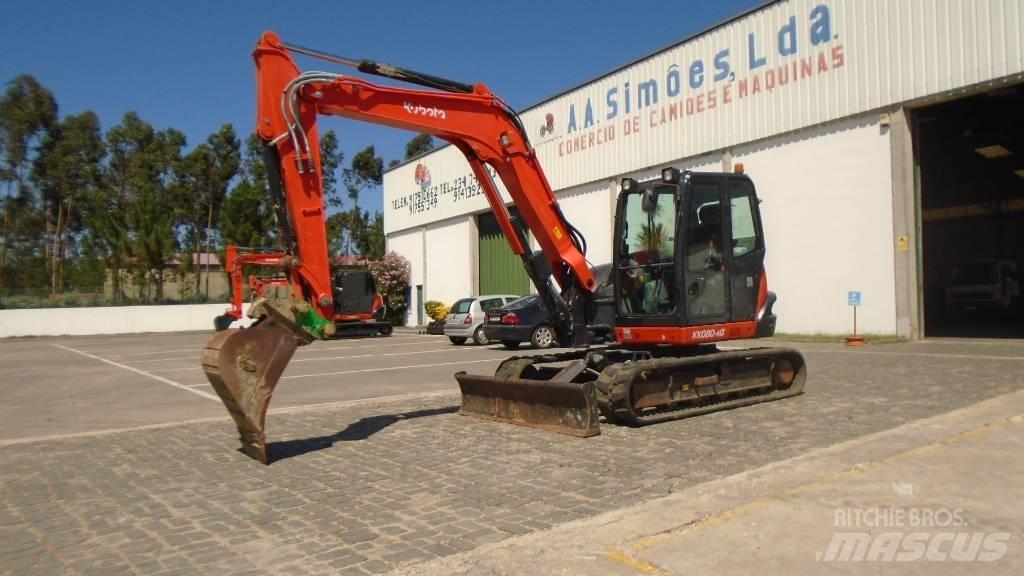 Kubota KX 080-4 Midibagger  7t - 12t