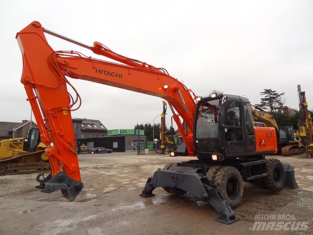 Hitachi EX 160 WD Mobilbagger
