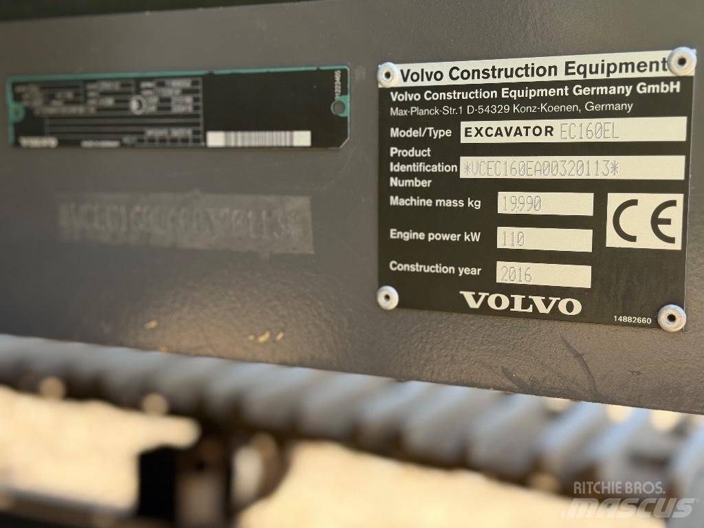 Volvo EC 160 EL Raupenbagger
