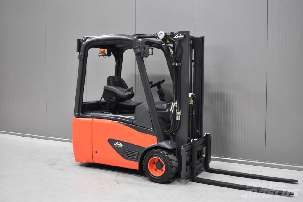 Linde E 18 - 02 Elektrische heftrucks