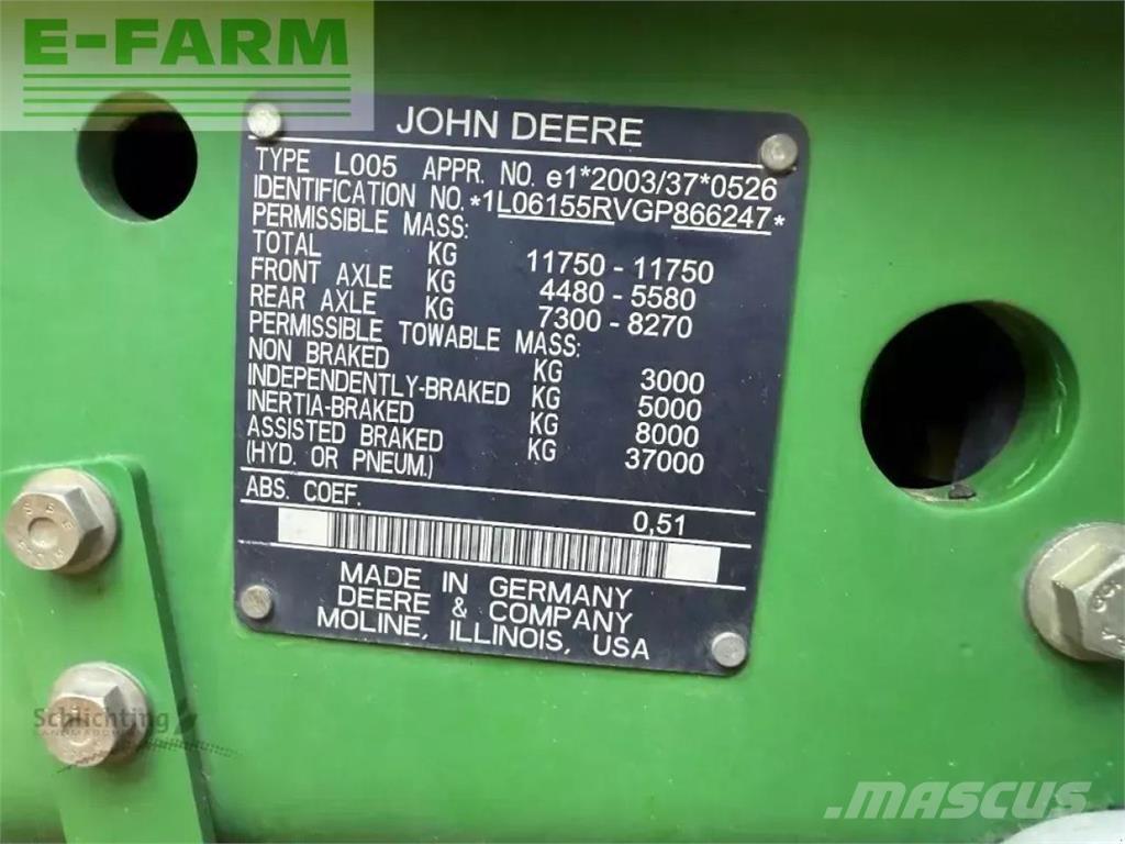 John Deere 6155r Traktoren