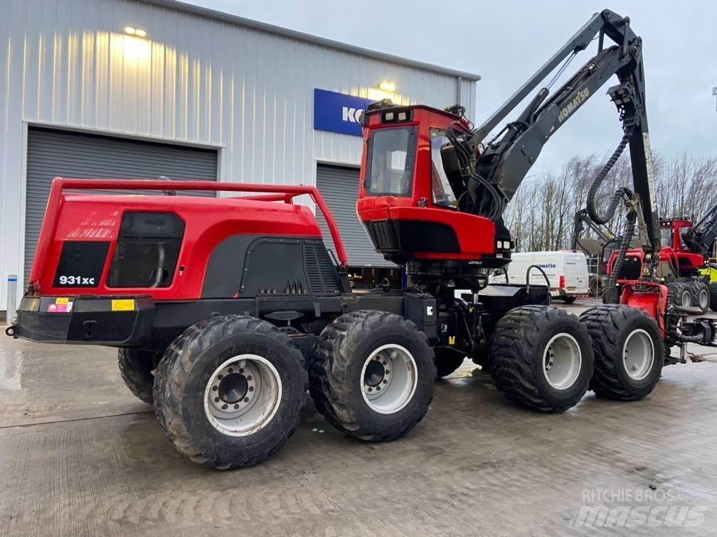 Komatsu 931XC Harvester
