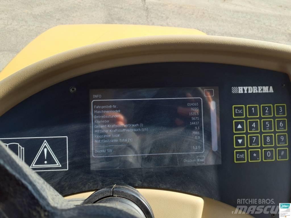 Hydrema 922G Dumper - Knickgelenk