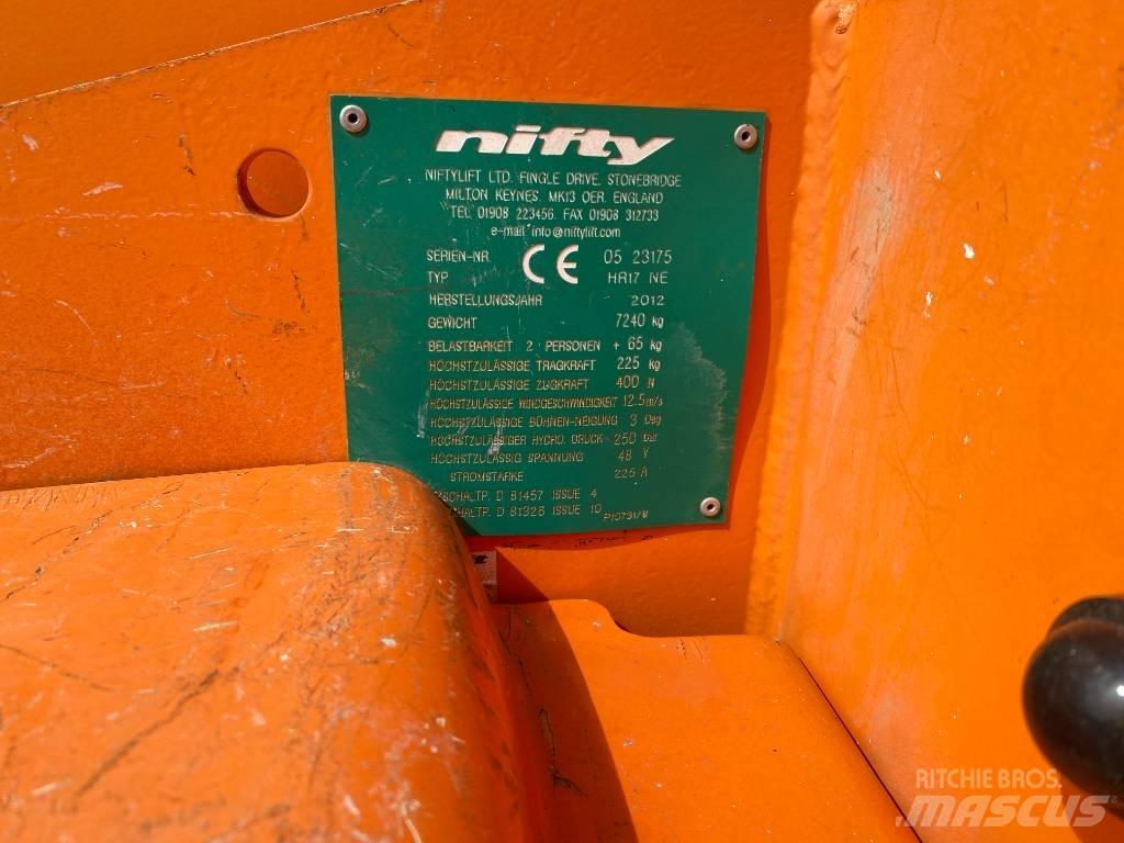 Niftylift HR 17NE Gelenkteleskoparbeitsbühnen