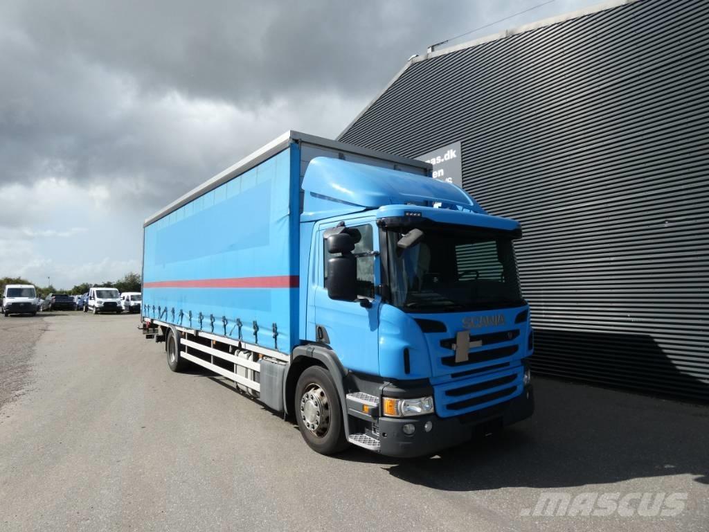 Scania P 250 Pritsche & Plane