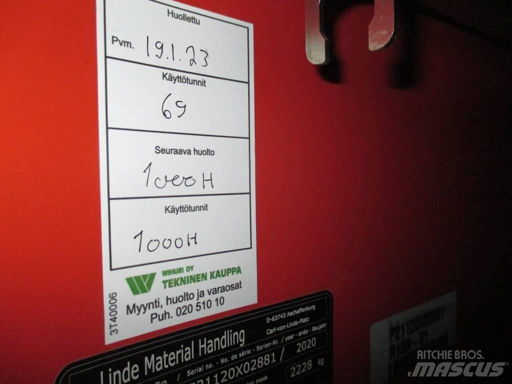 Linde R16N Schubmaststapler