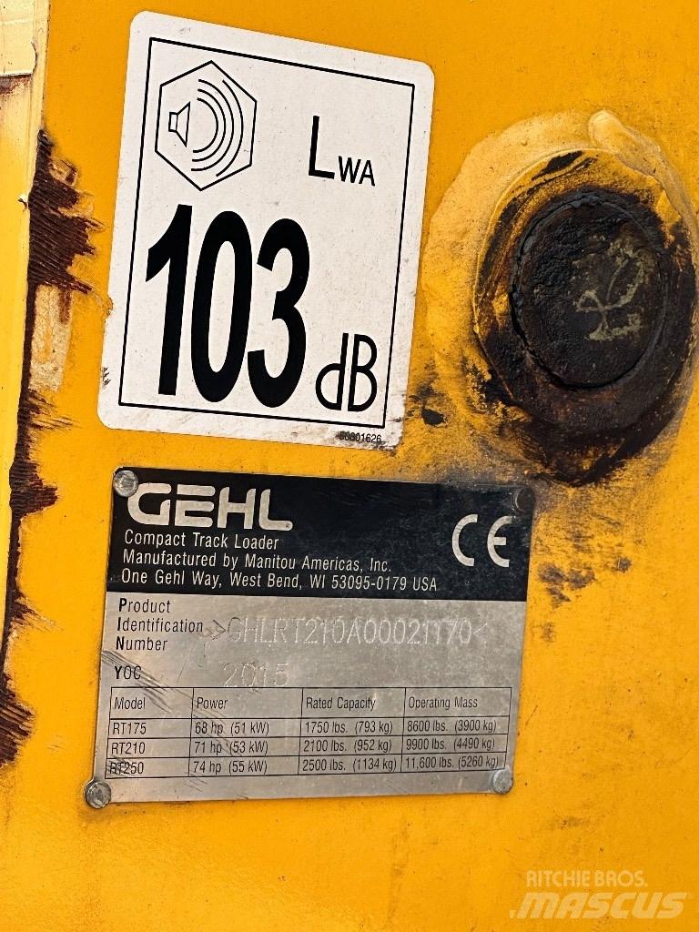 Gehl RT 210 Kompaktlader